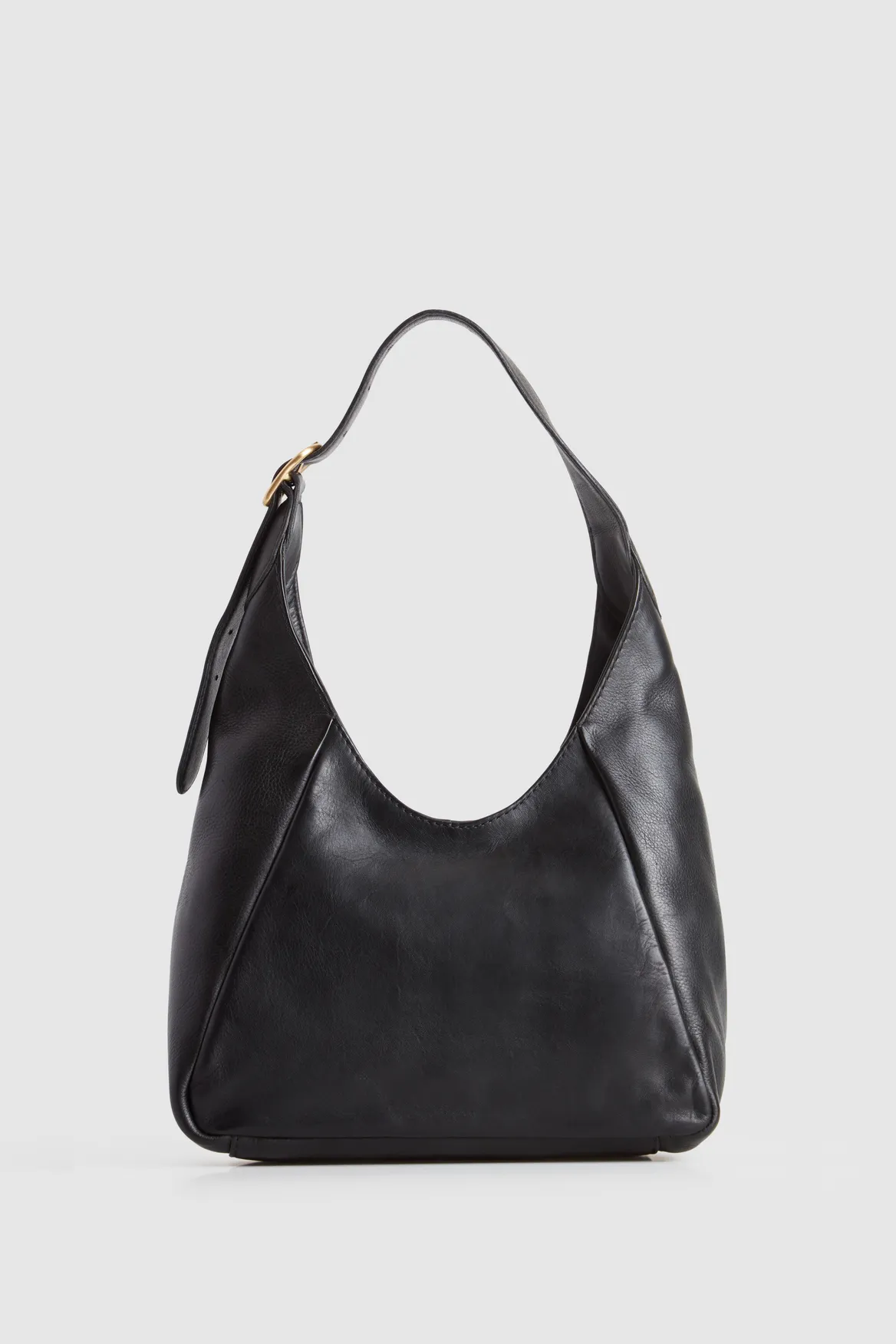 Alexa Leather Small Hobo Bag