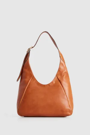 Alexa Leather Small Hobo Bag