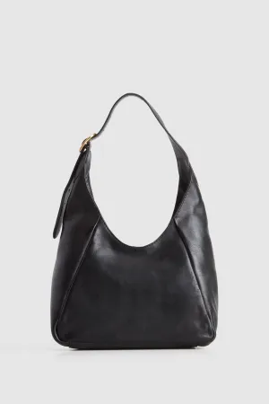 Alexa Leather Small Hobo Bag