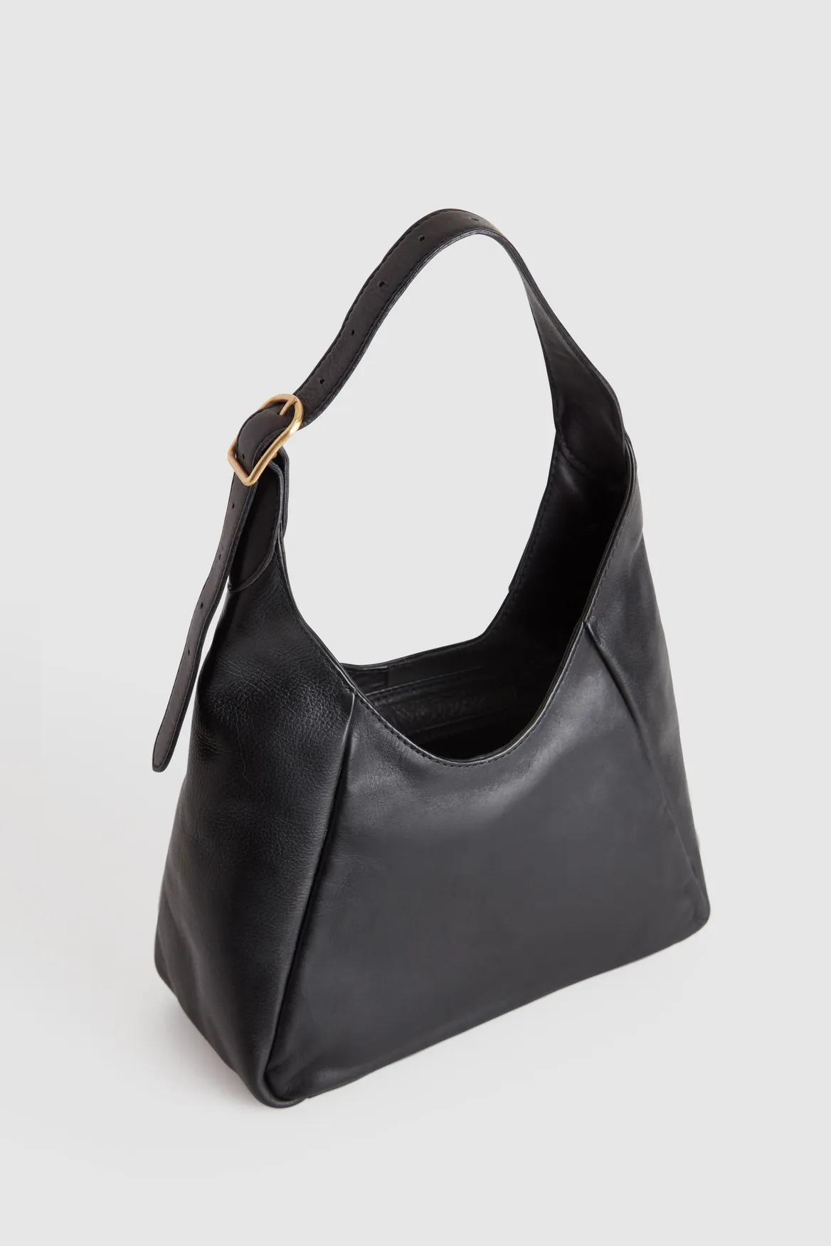 Alexa Leather Small Hobo Bag