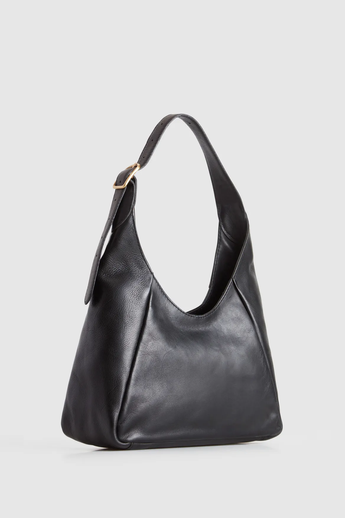Alexa Leather Small Hobo Bag