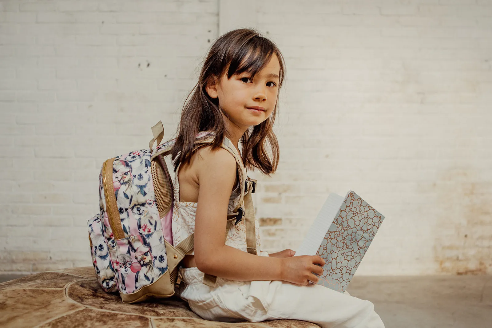 Alpaca Backpack S Pink