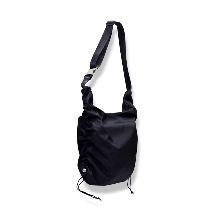 ARCHETYPE Abby Nylon Shoulder Bag Black