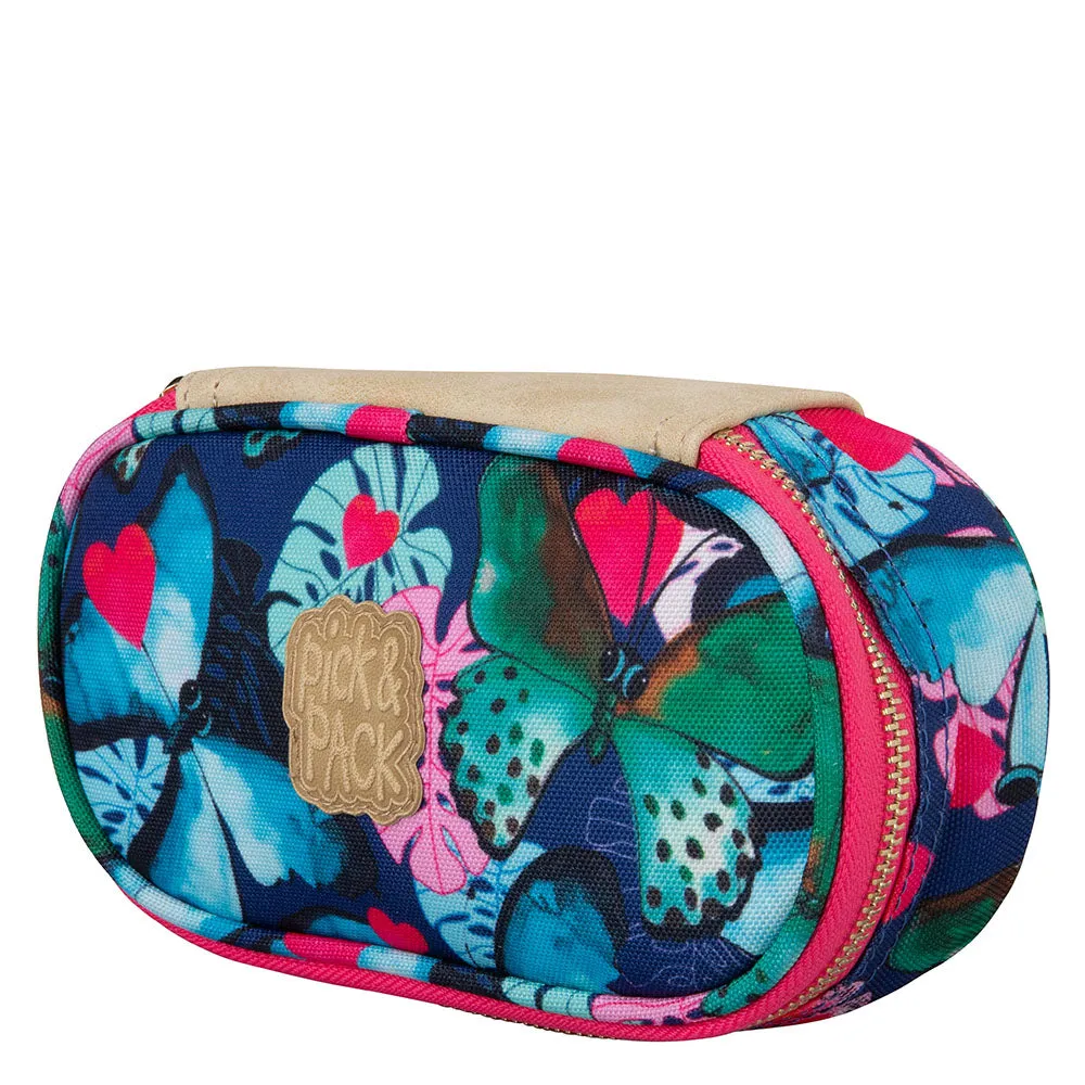 Beautiful Butterfly Pencil Case Navy