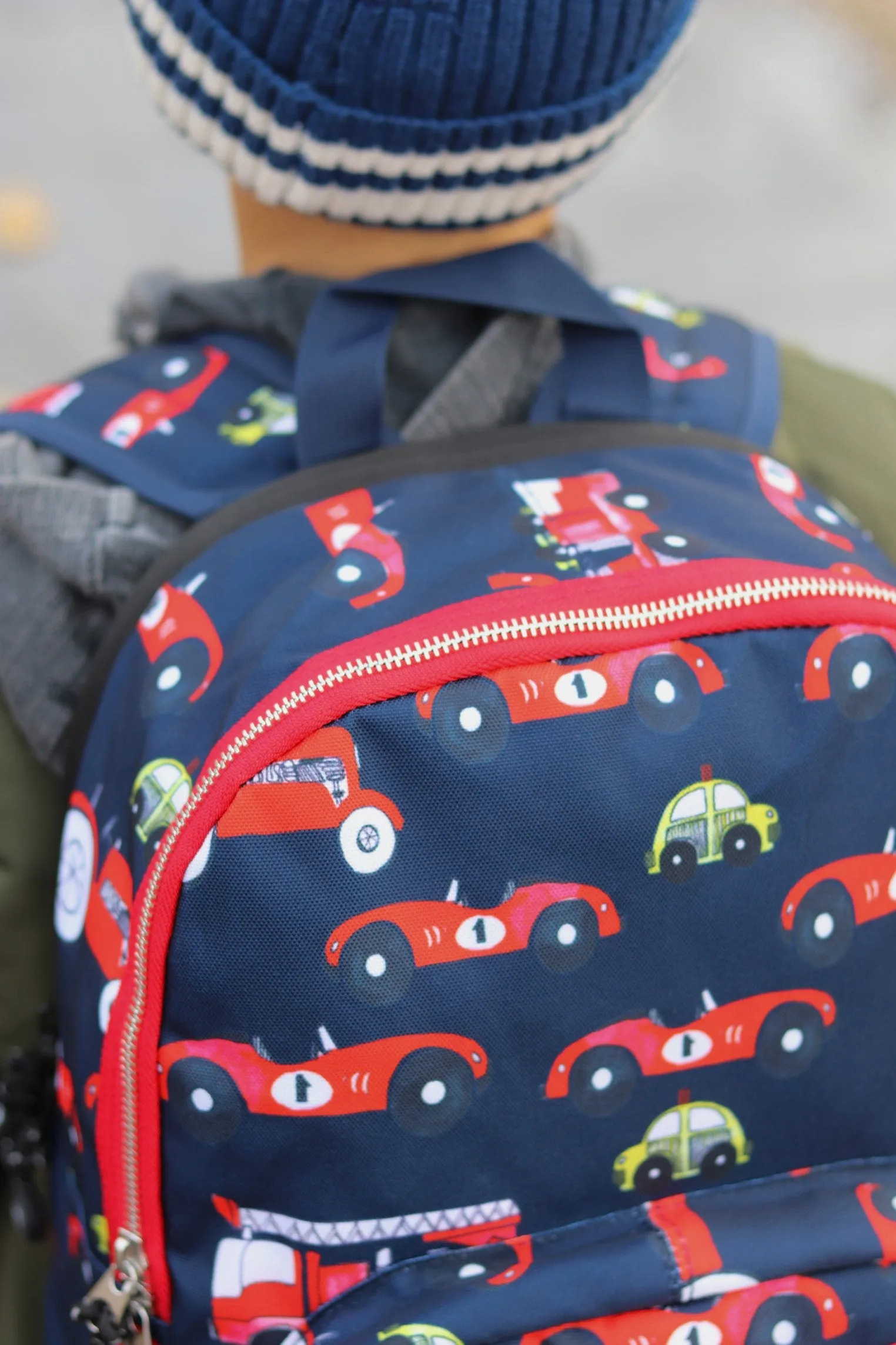 Cars Backpack M Navy
