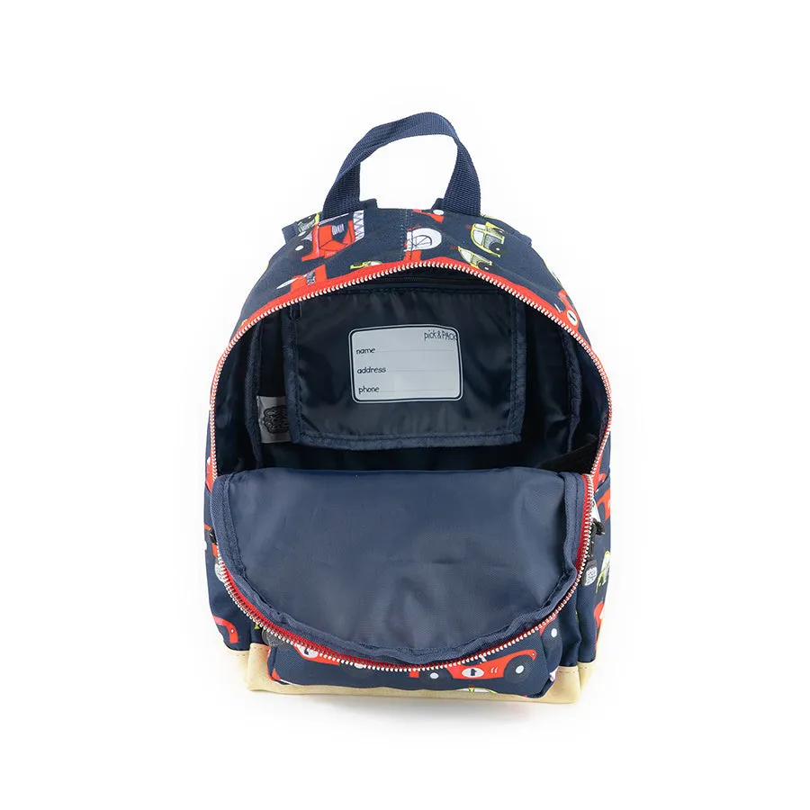 Cars Backpack S Navy