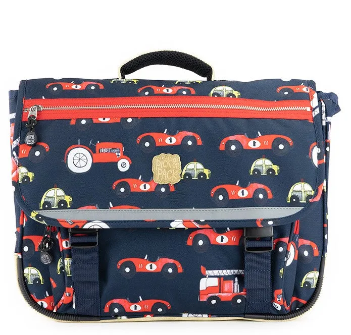 Cars Schoolbag Navy