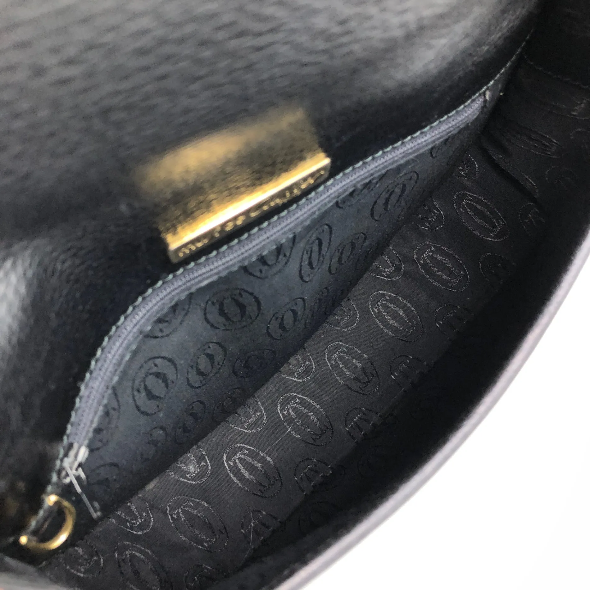 Cartier Shoulder bag Black Vintage b4tb6c