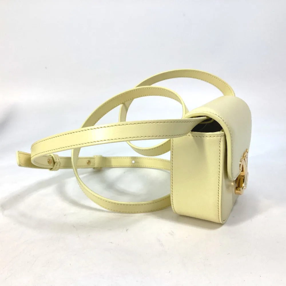CELINE Shoulder Bag 10I513DPV.11OY leather yellow Shiny calfskin mini triomphe Women Used