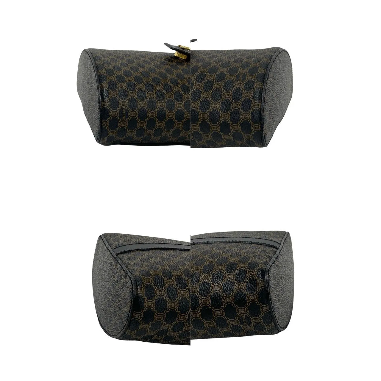 CELINE Shoulder Bag leather black