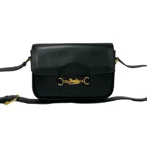 CELINE Shoulder Bag leather black