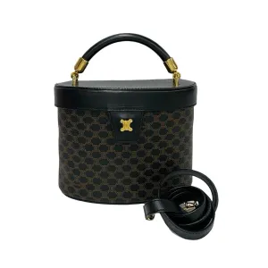 CELINE Shoulder Bag leather black