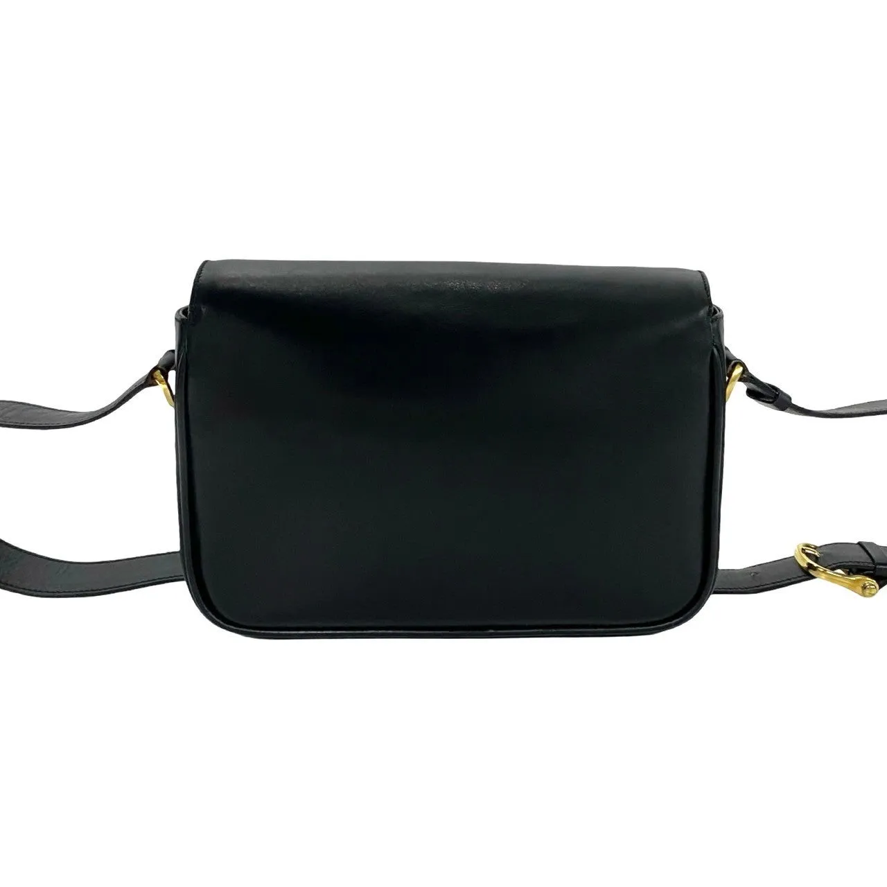 CELINE Shoulder Bag leather black