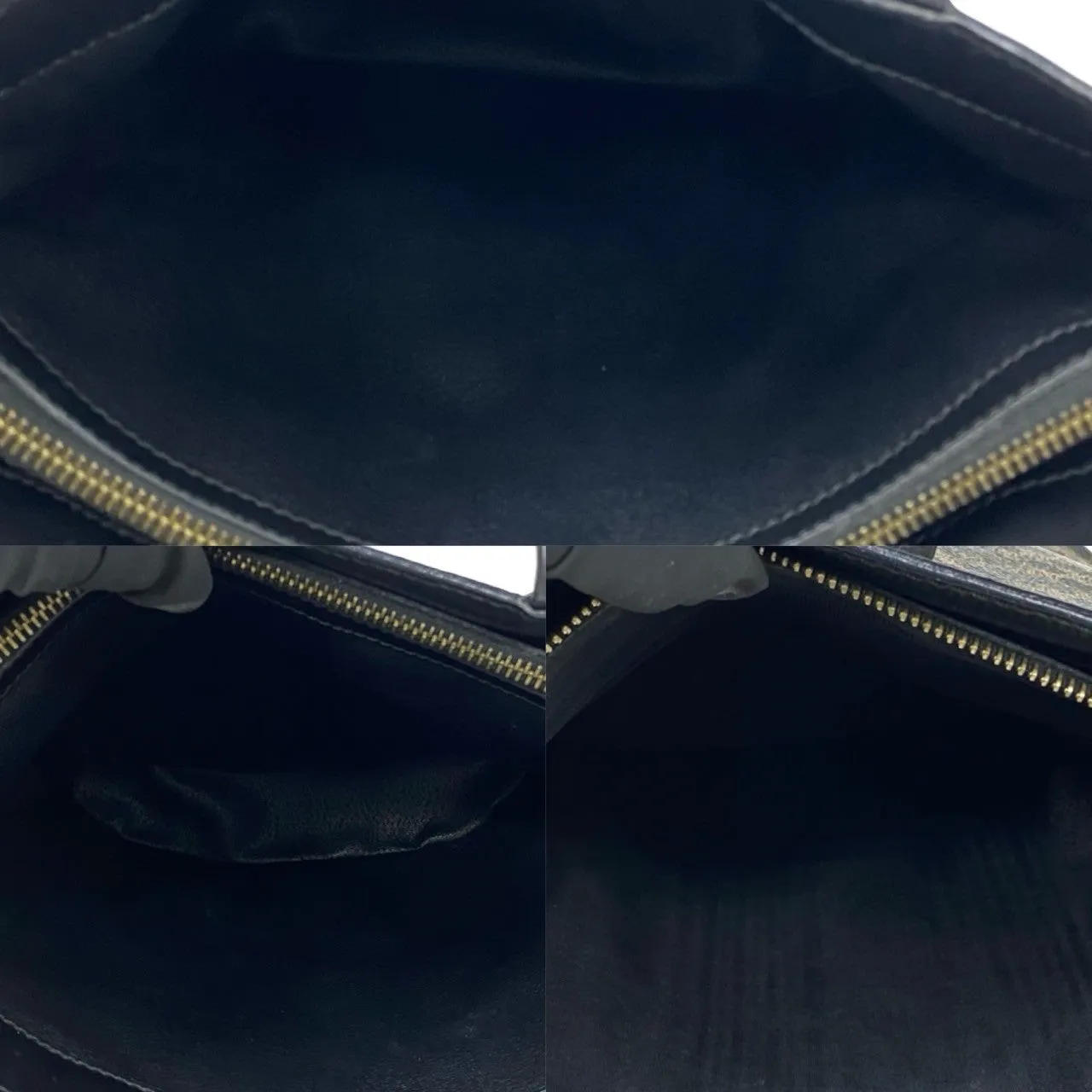 CELINE Shoulder Bag leather black