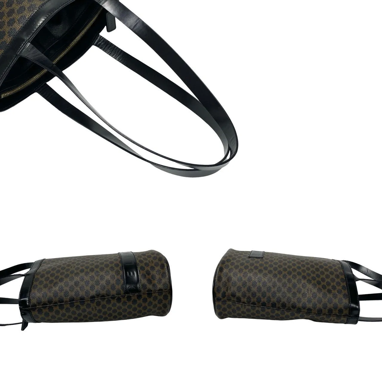 CELINE Shoulder Bag leather black