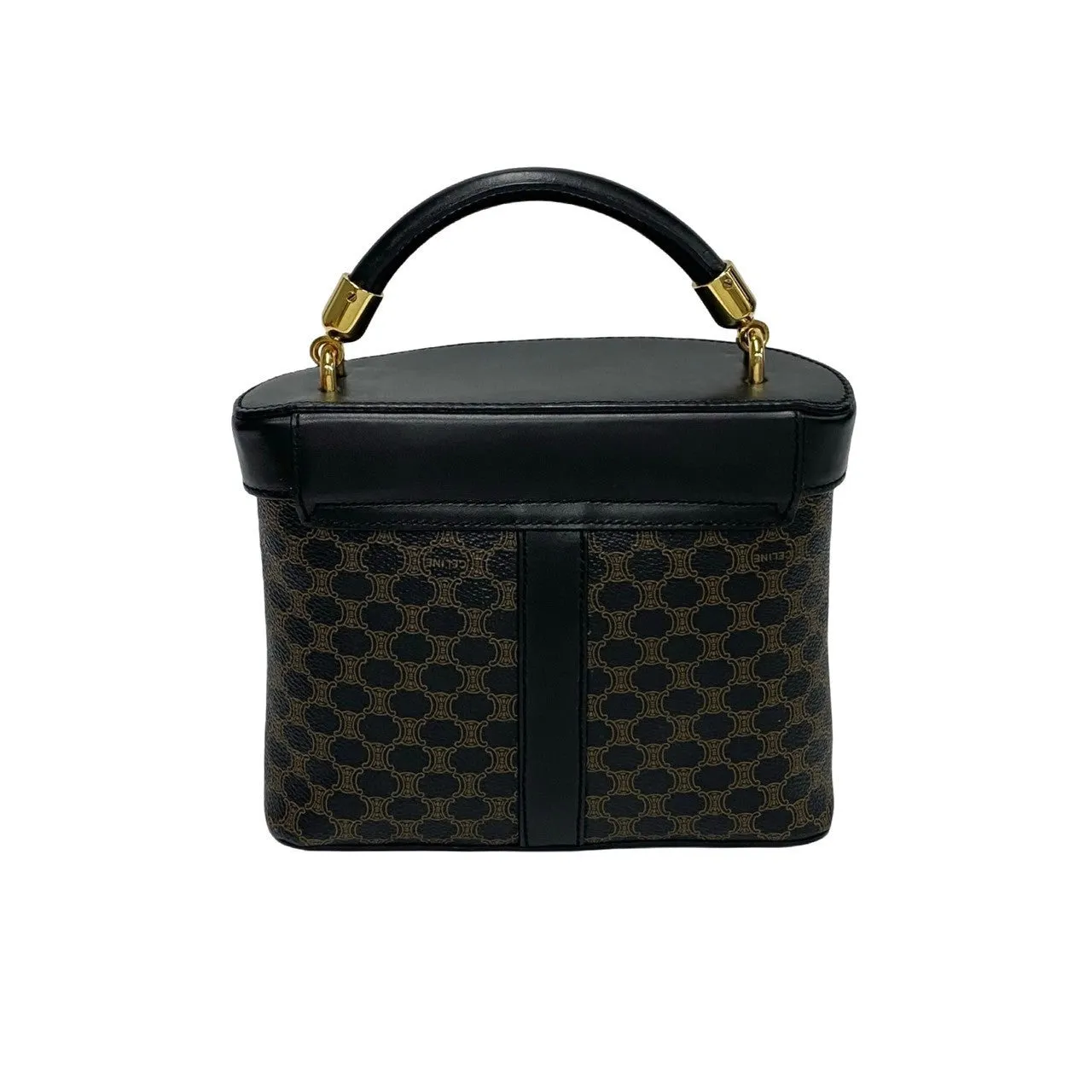 CELINE Shoulder Bag leather black