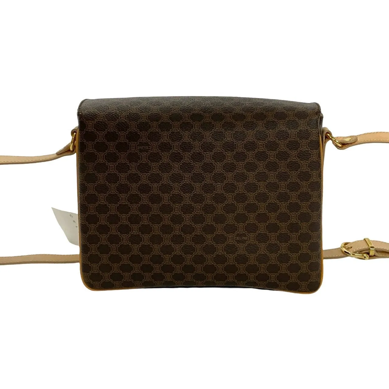 CELINE Shoulder Bag leather Brown