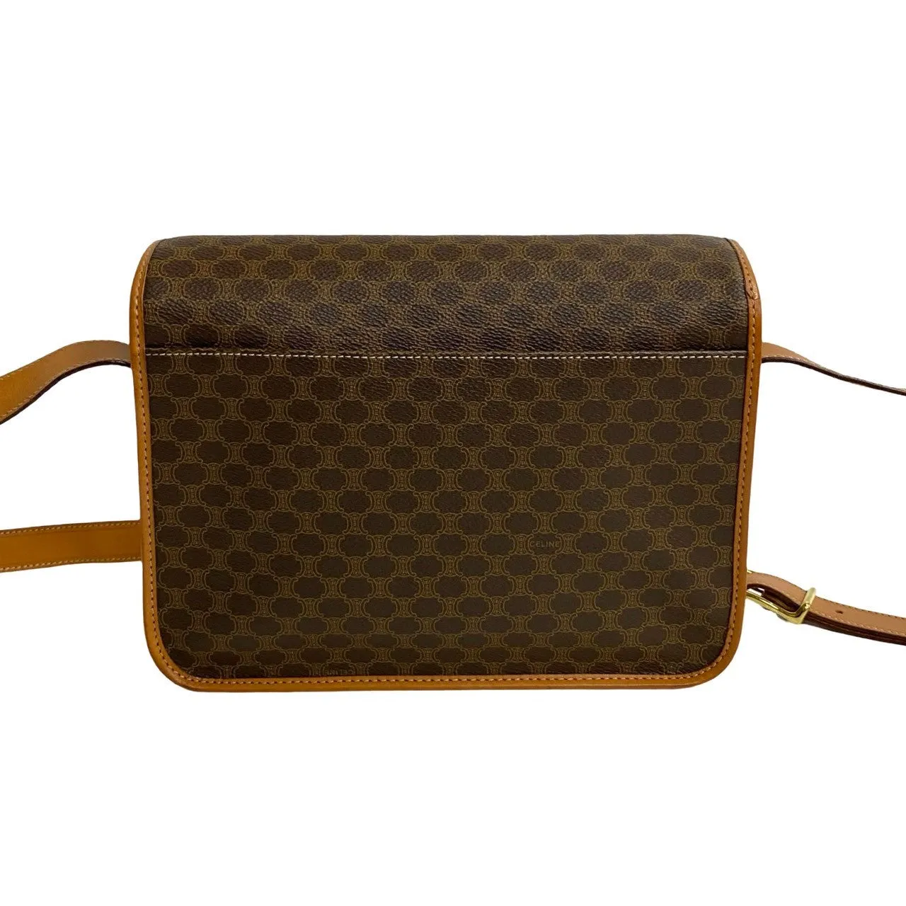CELINE Shoulder Bag leather Brown