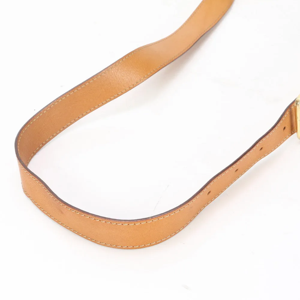CELINE Shoulder Bag PVC Brown Shoulder Bag Macadam