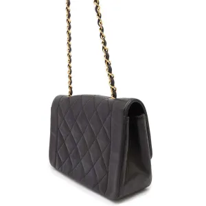 CHANEL Diana ChainShoulder BlackA01164 Lambskin