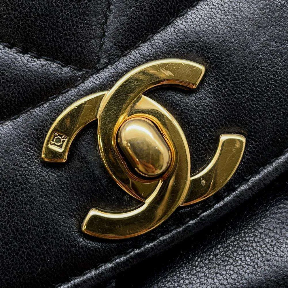 CHANEL Diana ChainShoulder BlackA01164 Lambskin