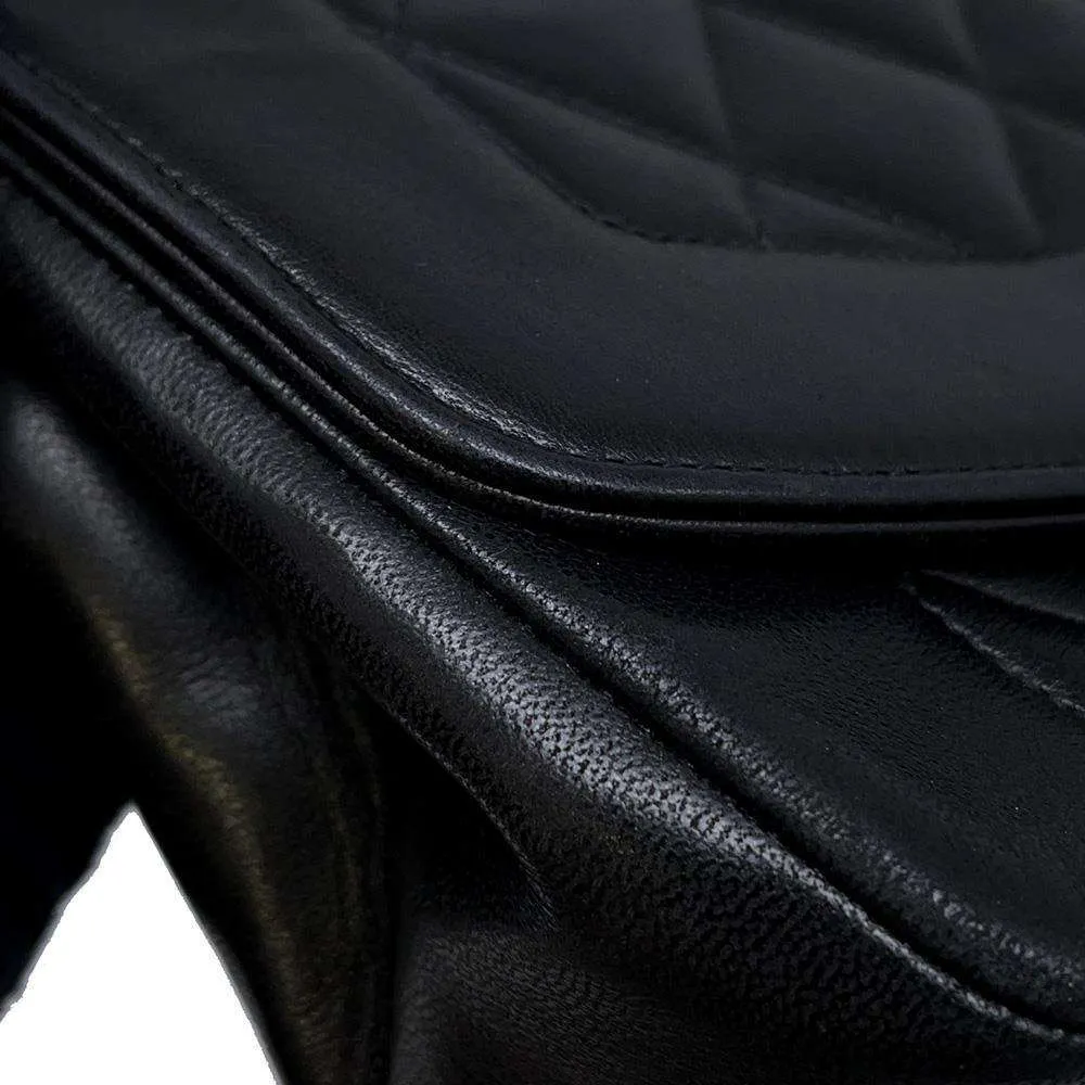 CHANEL Diana ChainShoulder BlackA01164 Lambskin