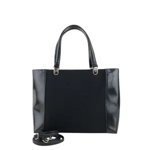 Christian Dior Logo Two-way Handbag Shoulder bag Black Vintage vrwxu3