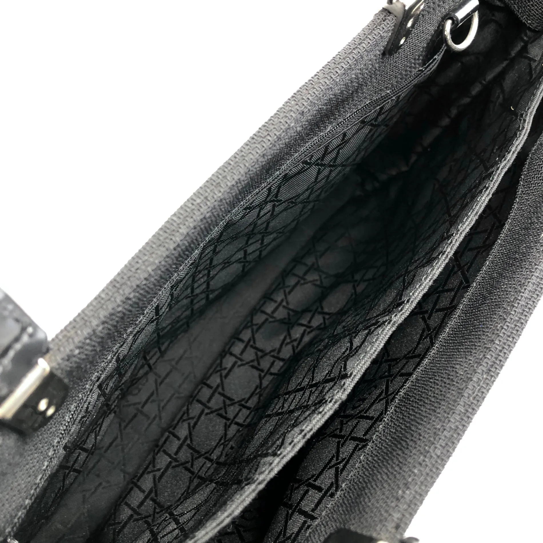 Christian Dior Logo Two-way Handbag Shoulder bag Black Vintage vrwxu3