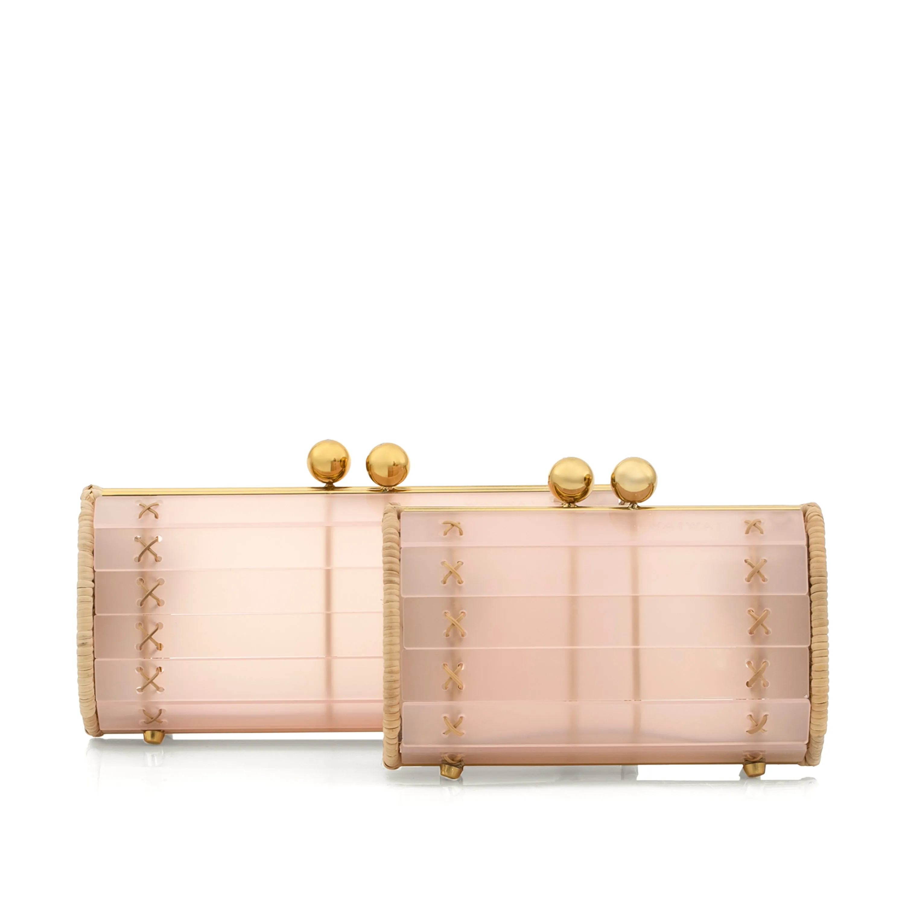 Clutch Petit Baoba  Gold Pink
