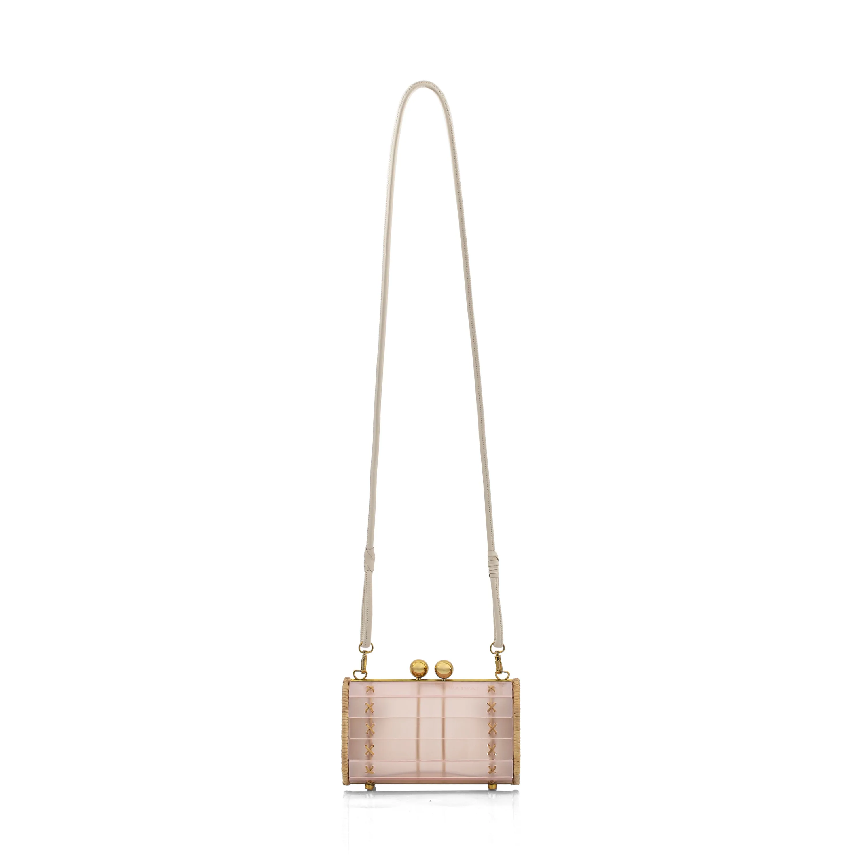 Clutch Petit Baoba  Gold Pink