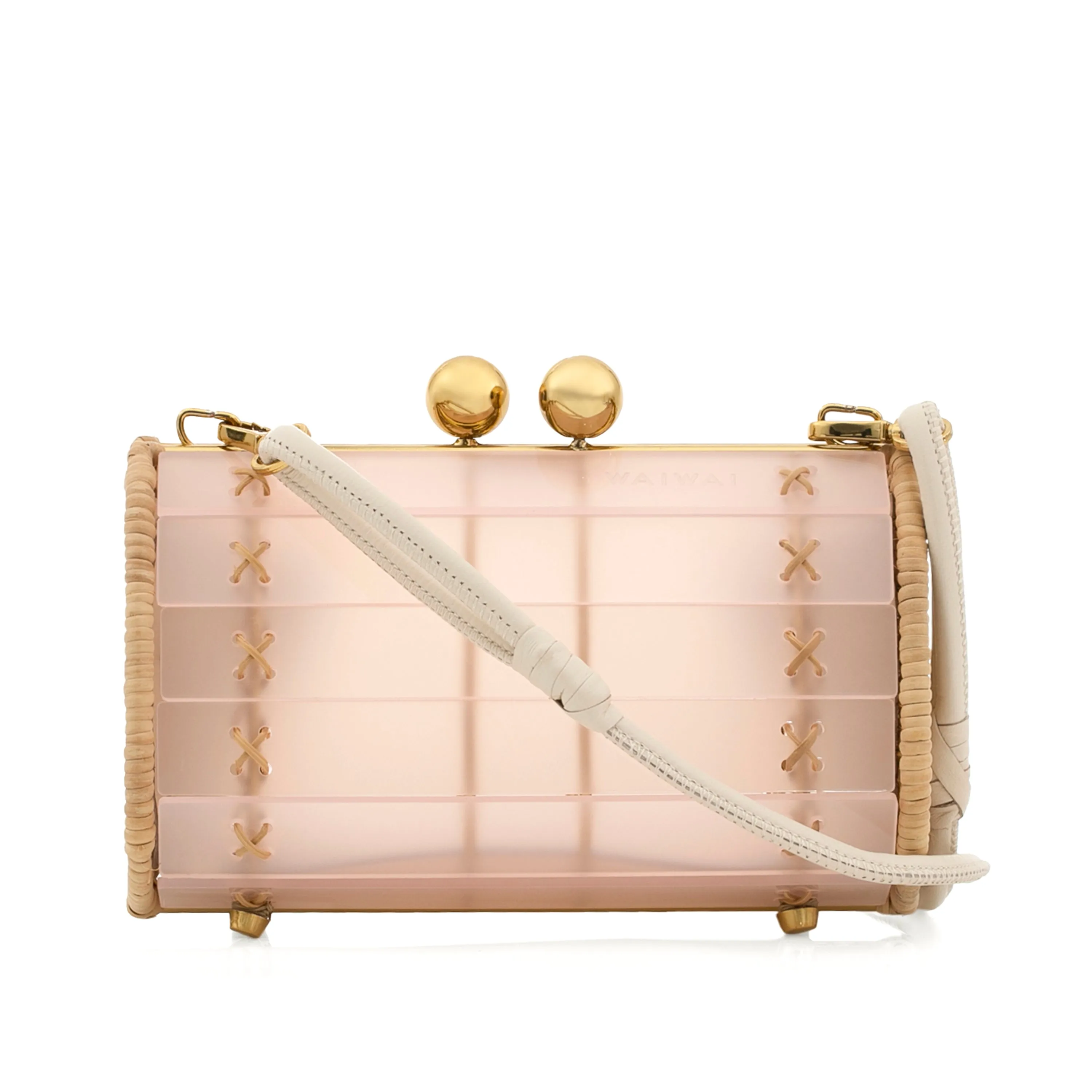 Clutch Petit Baoba  Gold Pink