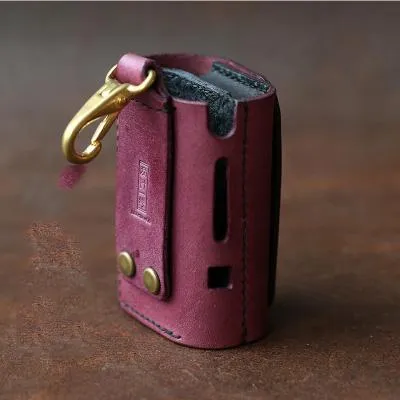 Cool Leather Mens IQOS Cigarette Case With Belt Clip IQOS Holder Belt Loop for Men