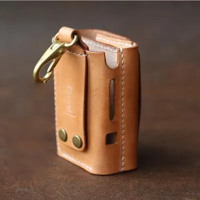 Cool Leather Mens IQOS Cigarette Case With Belt Clip IQOS Holder Belt Loop for Men