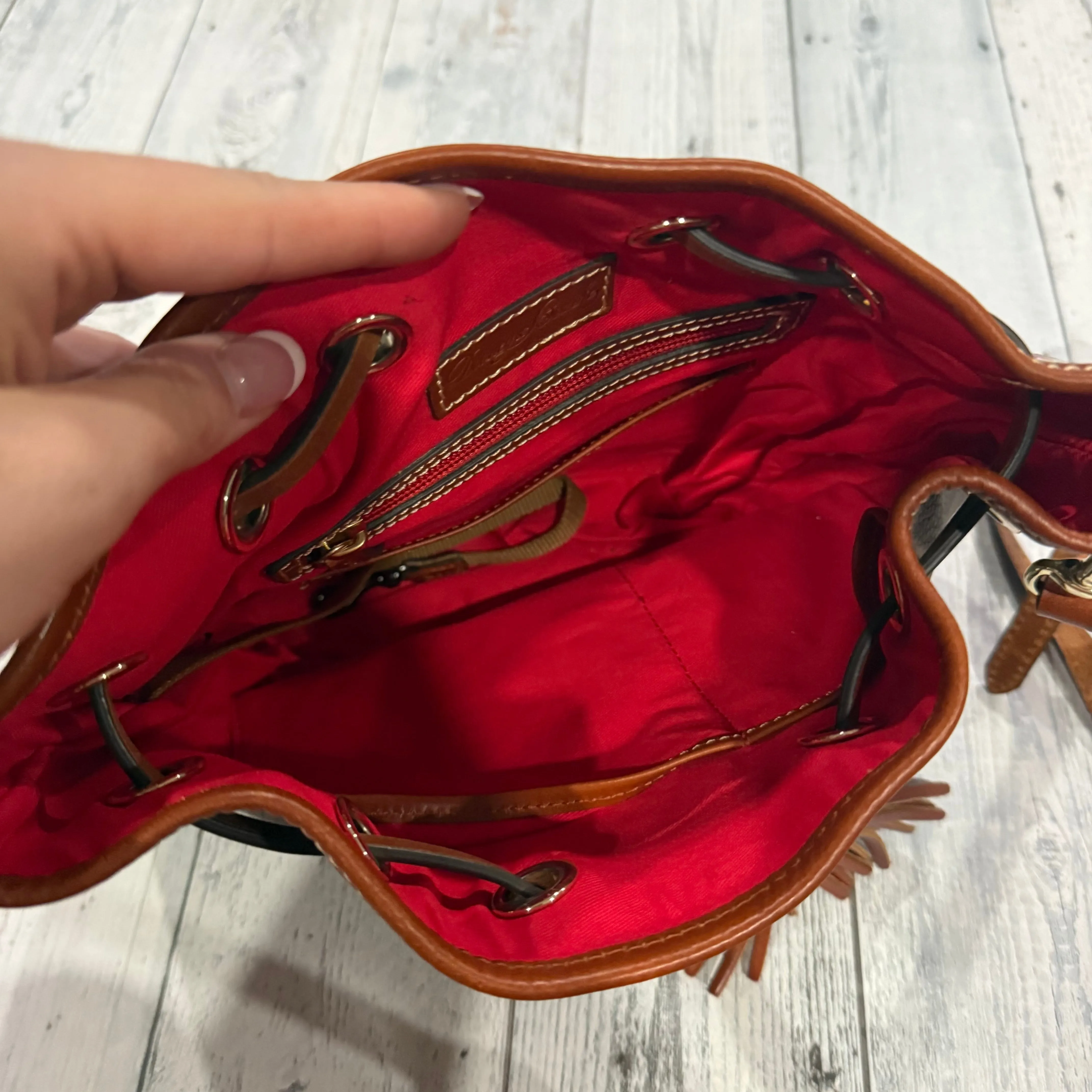 Crossbody Designer By Dooney And Bourke, Size: Medium