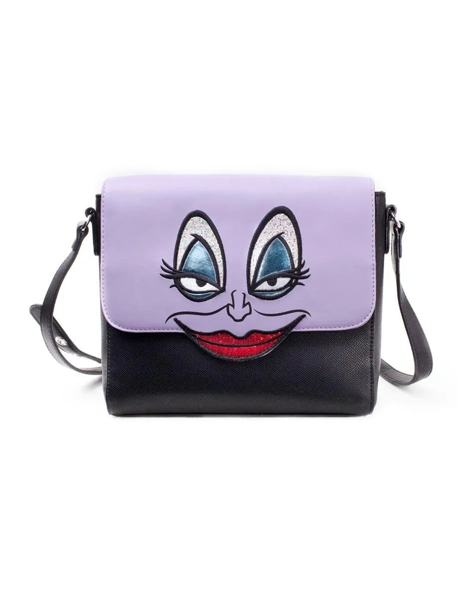 Disney Little Mermaid Ursula Saffiano Shoulder Bag