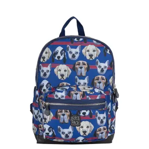 Doggie Mood Backpack M Denim blue