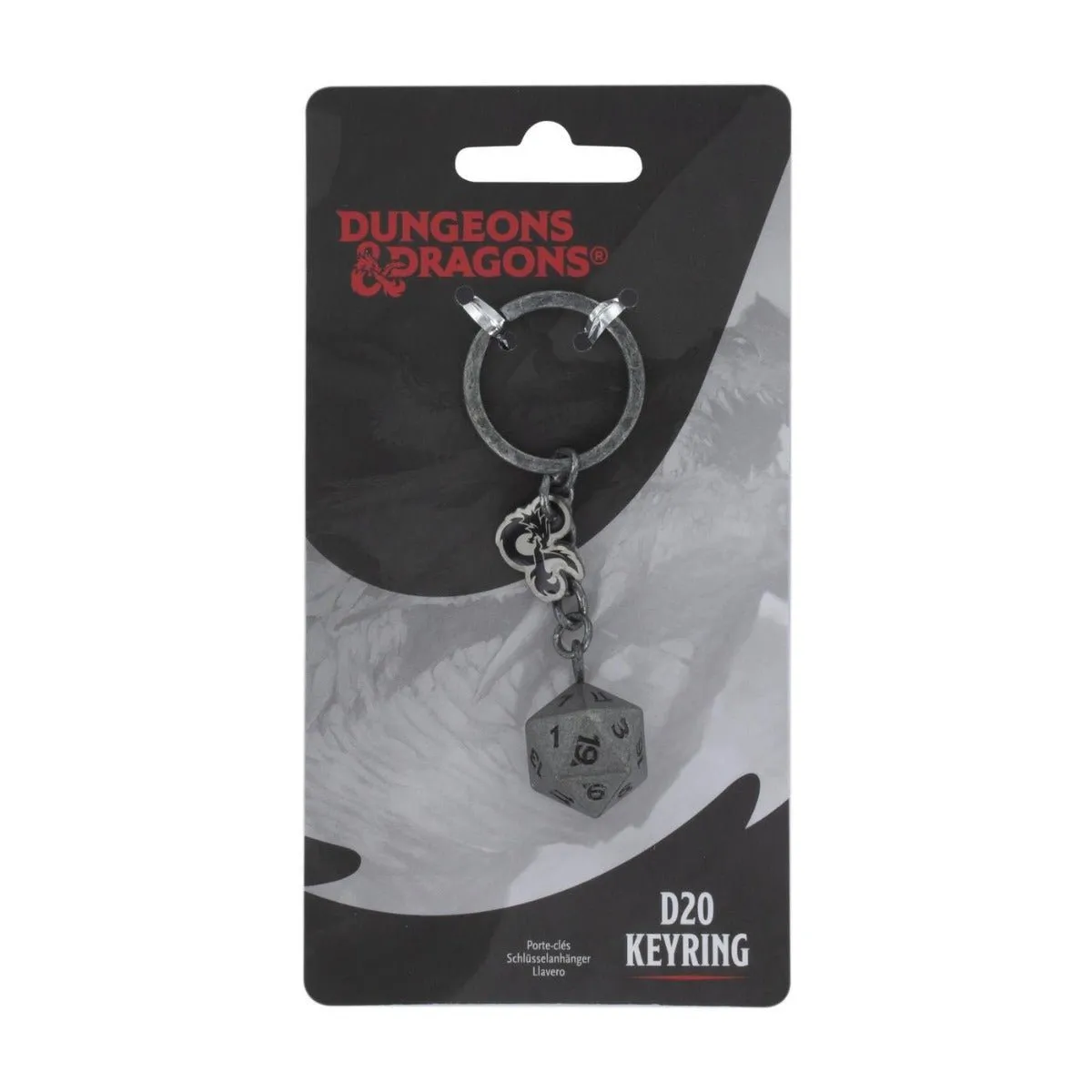 Dungeons & Dragons D20 Keyring