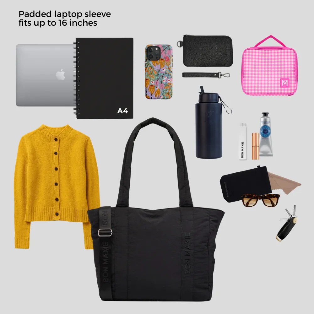Everyday Tote Bag -- Neon Pink/Leopard