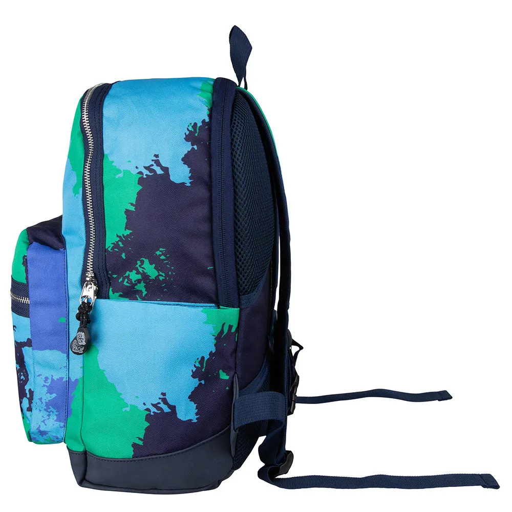 Faded Camo Backpack L Blue