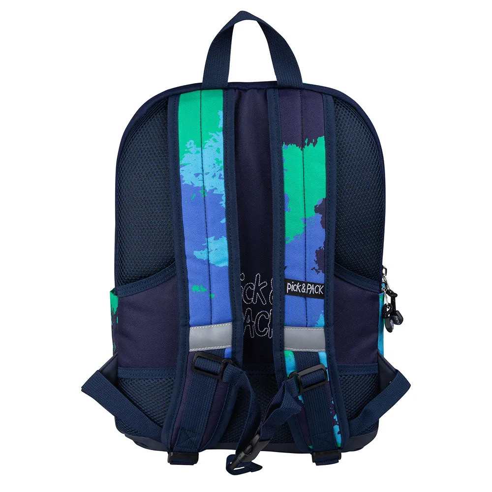 Faded Camo Backpack L Blue