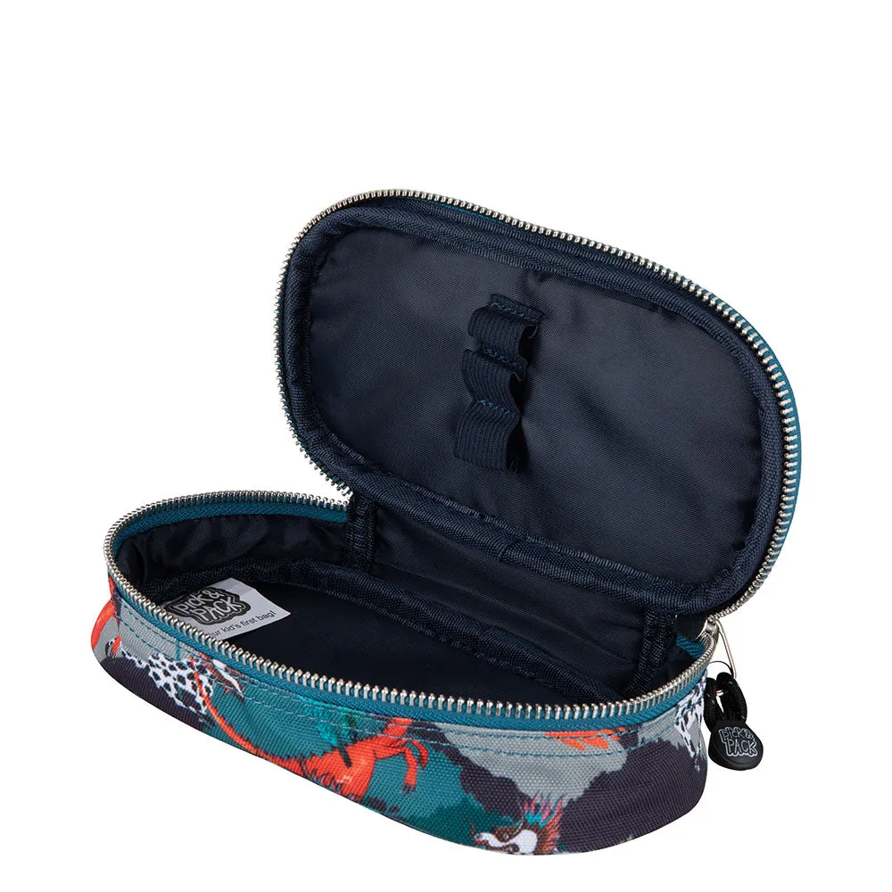 Forest Dragon Pencil Case Multi green