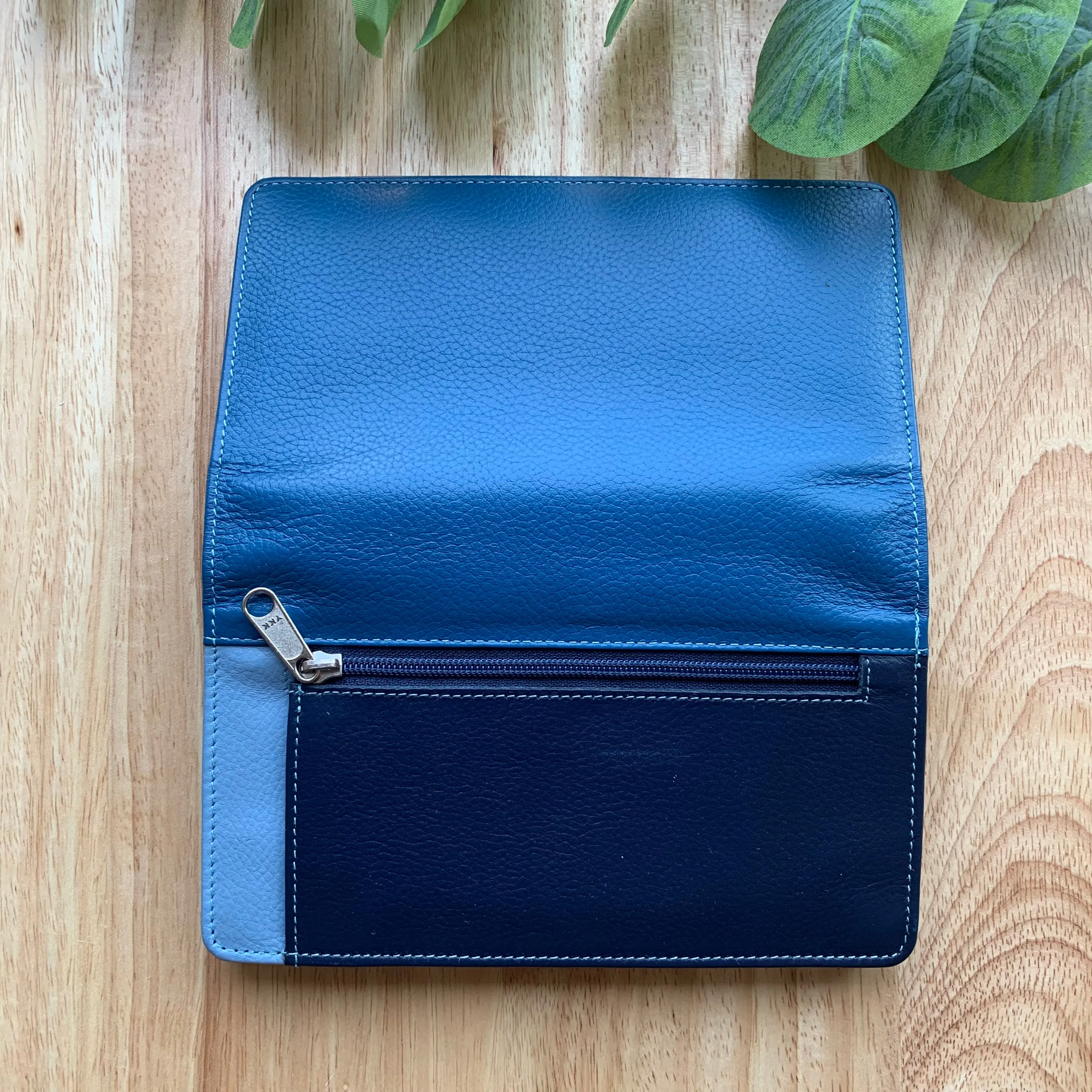 Golunski Leather Flat Flapover Purse