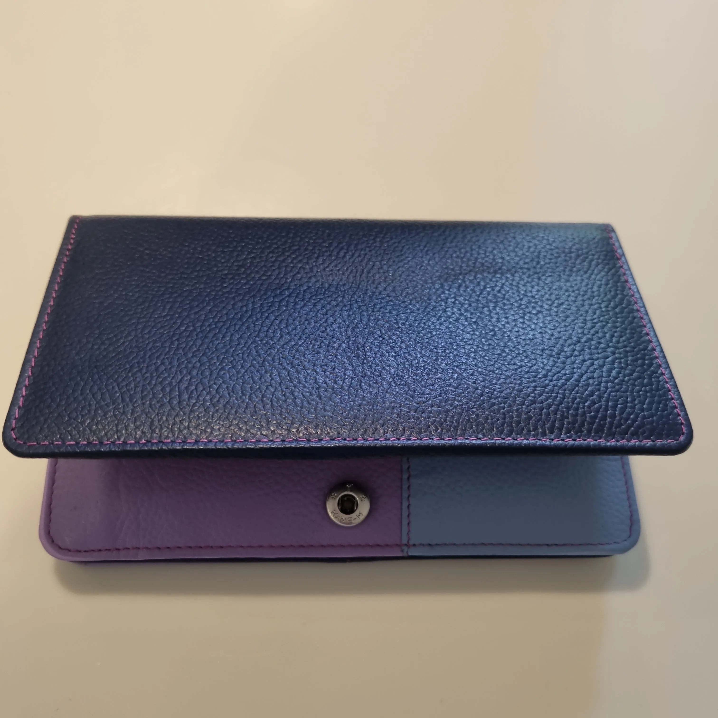 Golunski Leather Flat Flapover Purse