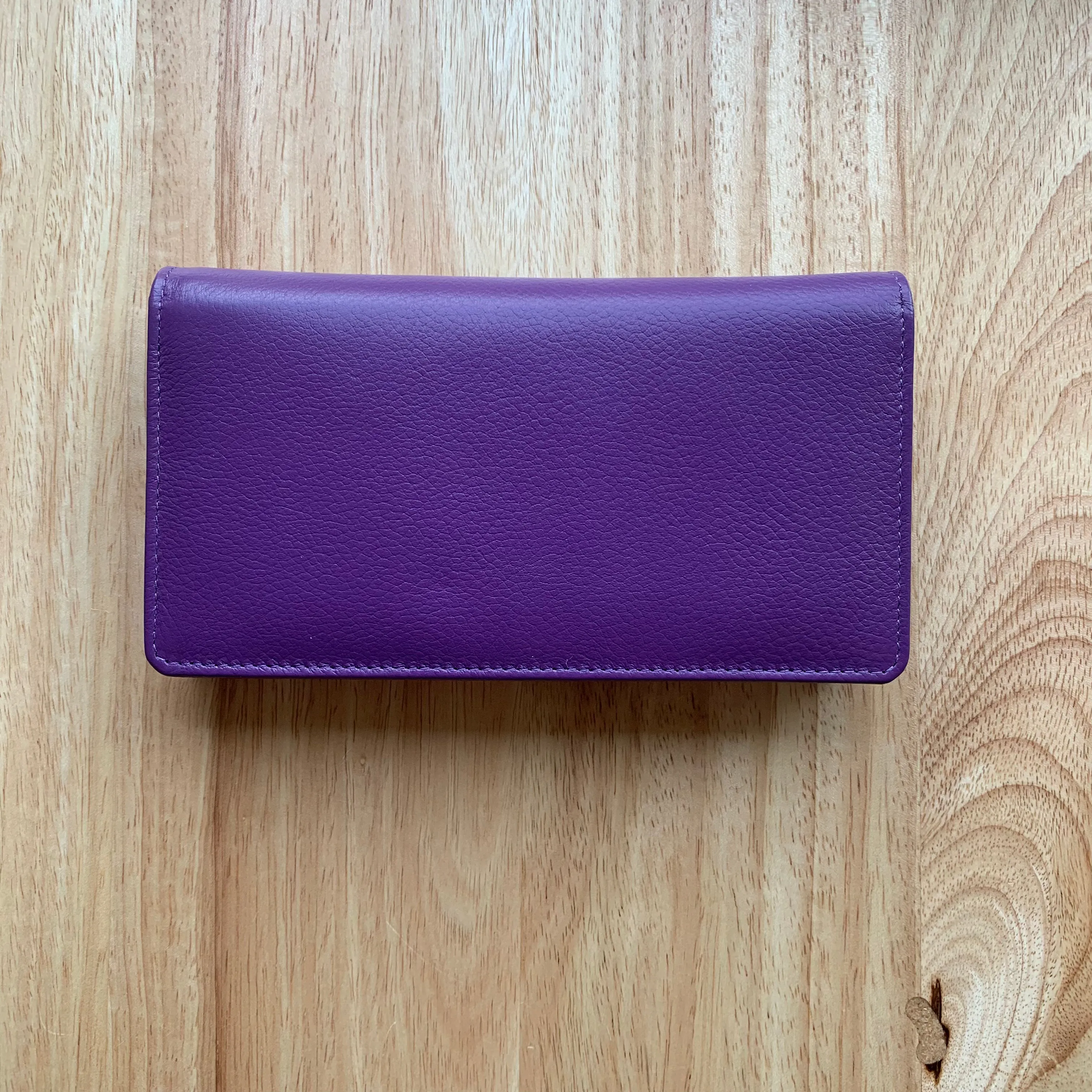 Golunski Leather Flat Flapover Purse