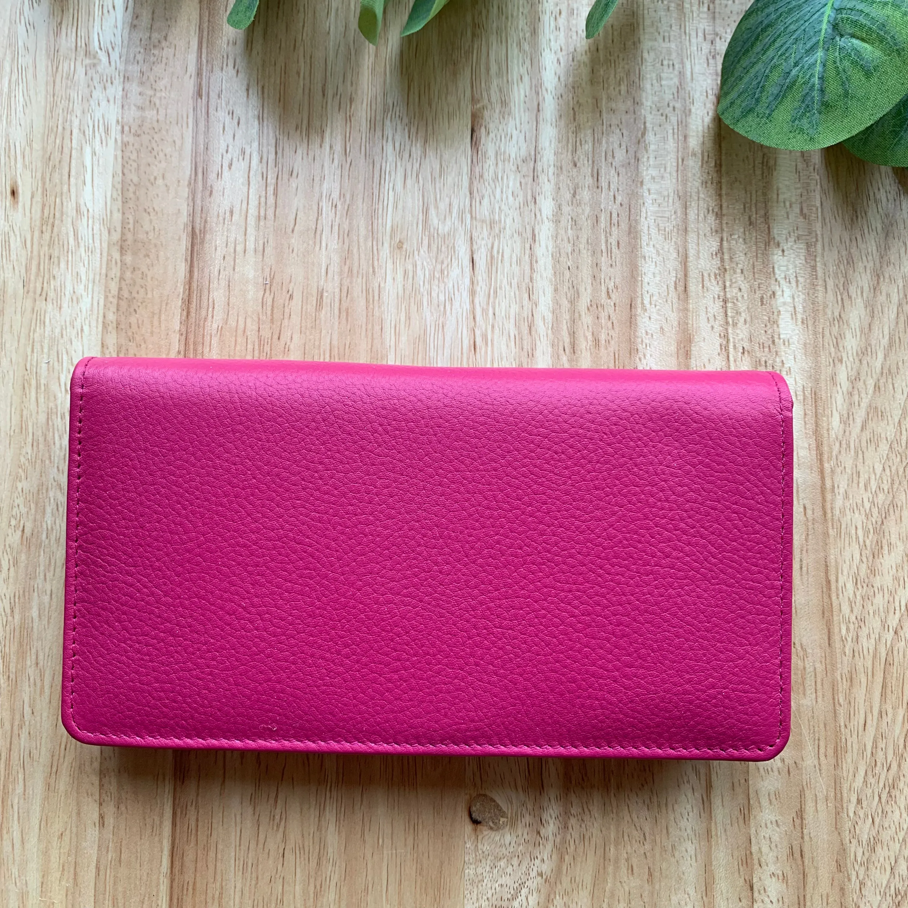 Golunski Leather Flat Flapover Purse
