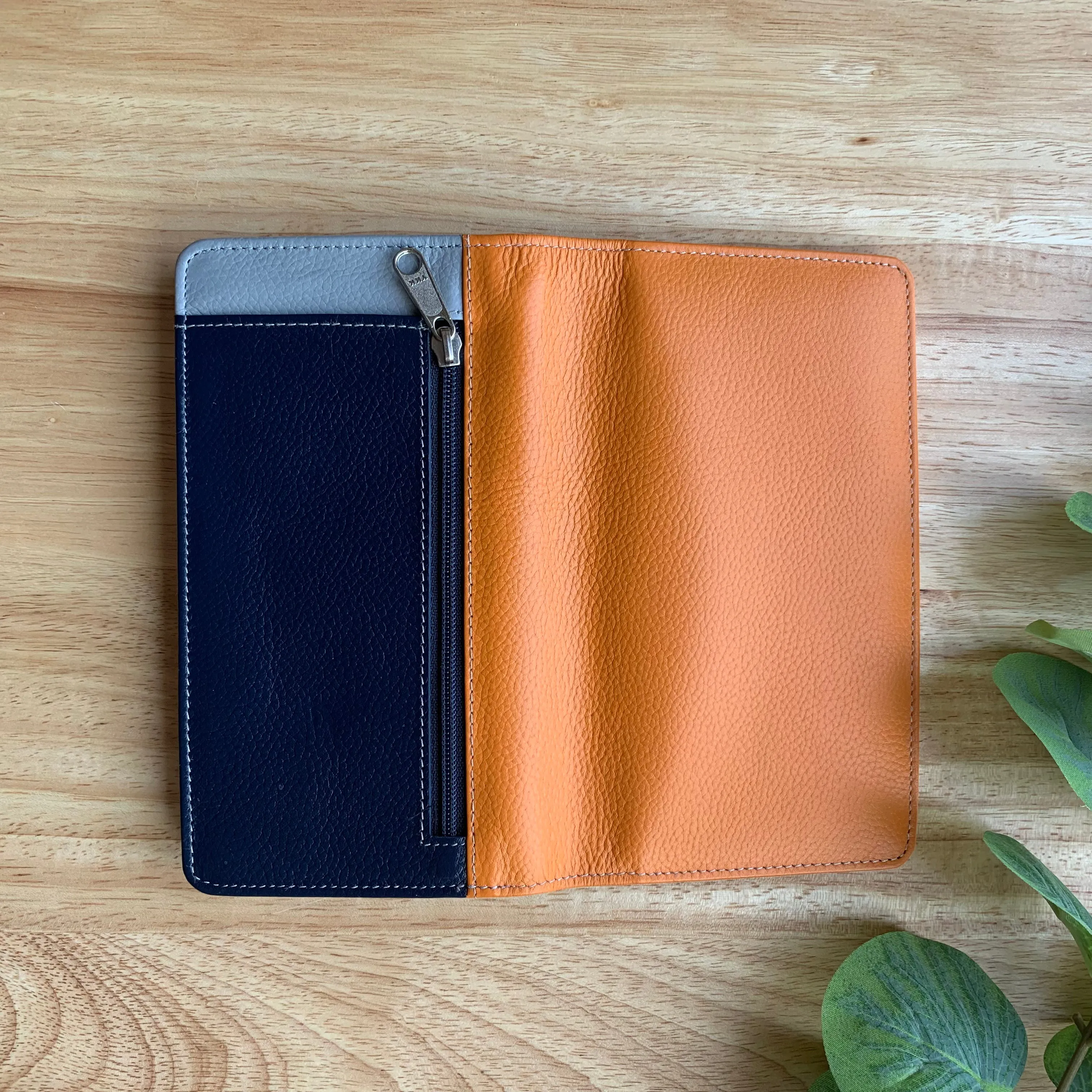 Golunski Leather Flat Flapover Purse