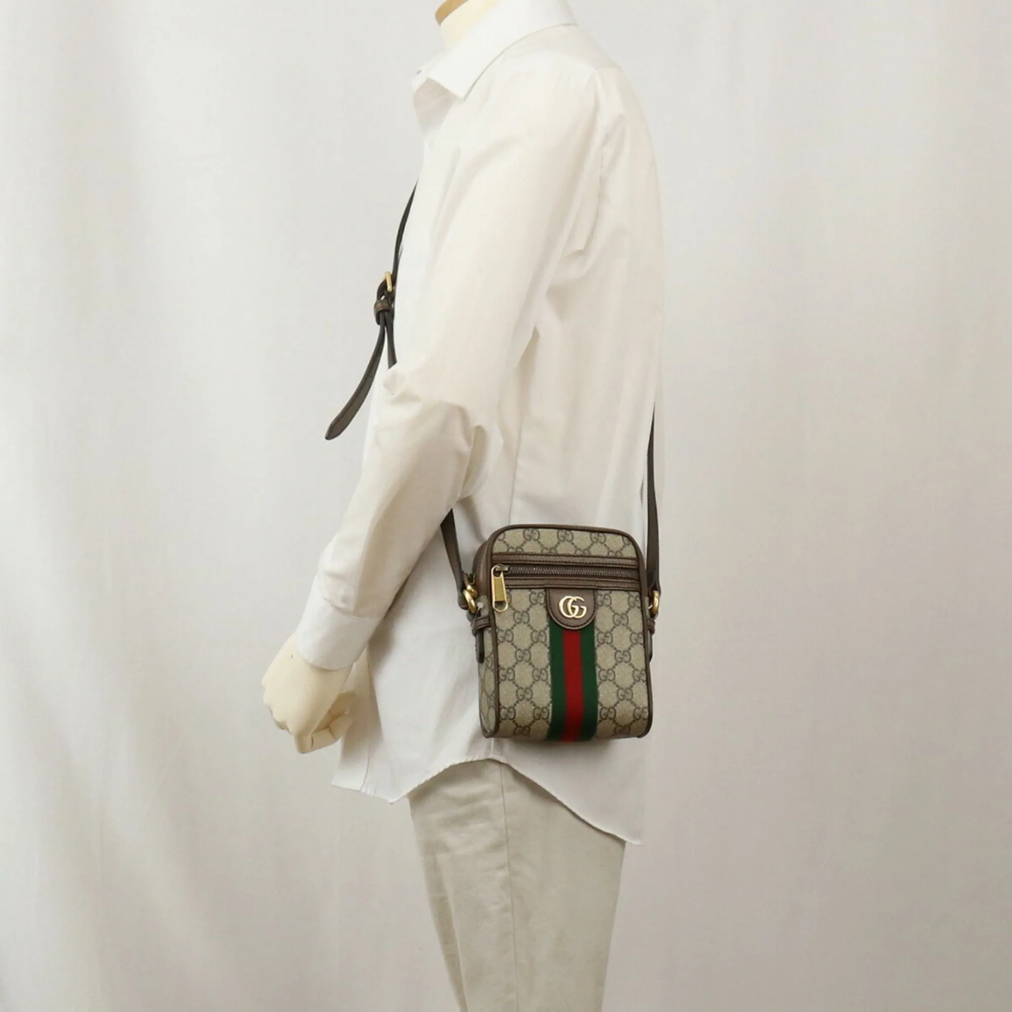 GUCCI GG Shoulder Bag Ophidia 598127 96IWT 8745 Supreme Unisex