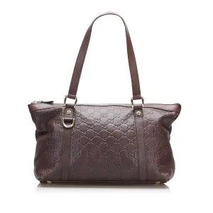 Gucci Guccissima Abbey Shoulder Bag (SHG-oPyhkG)