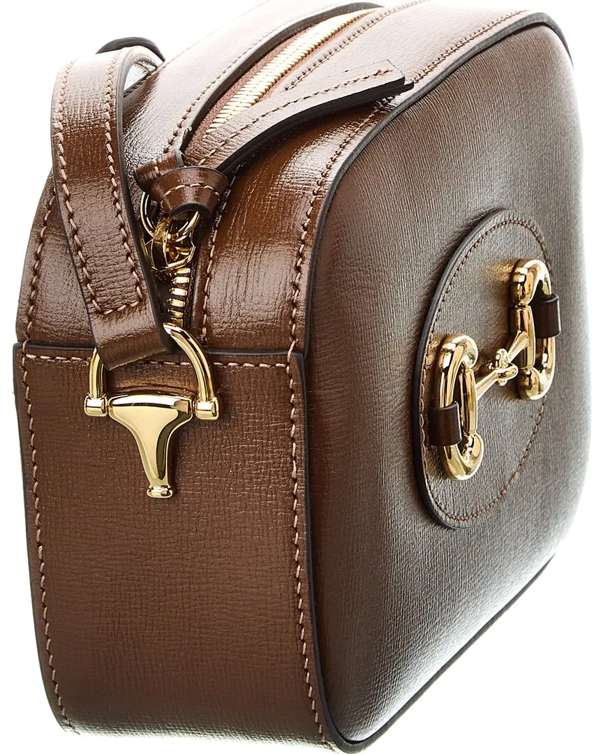 Gucci Horsebit 1955 Small Leather Shoulder Bag
