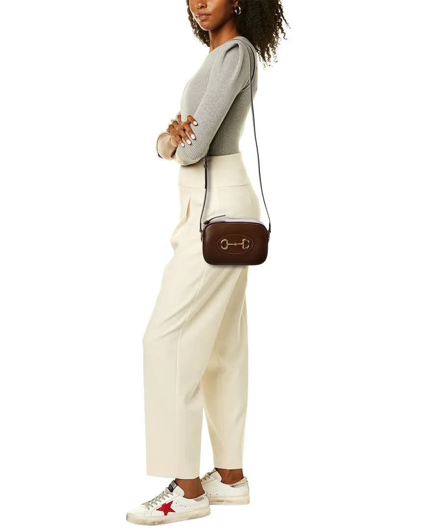 Gucci Horsebit 1955 Small Leather Shoulder Bag